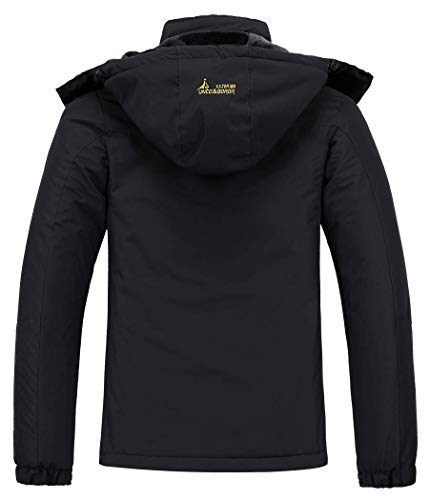 Veste de ski imperméable pour femme Manteau de neige d'hiver chaud Montagne Coupe-vent Veste imperméable à capuche