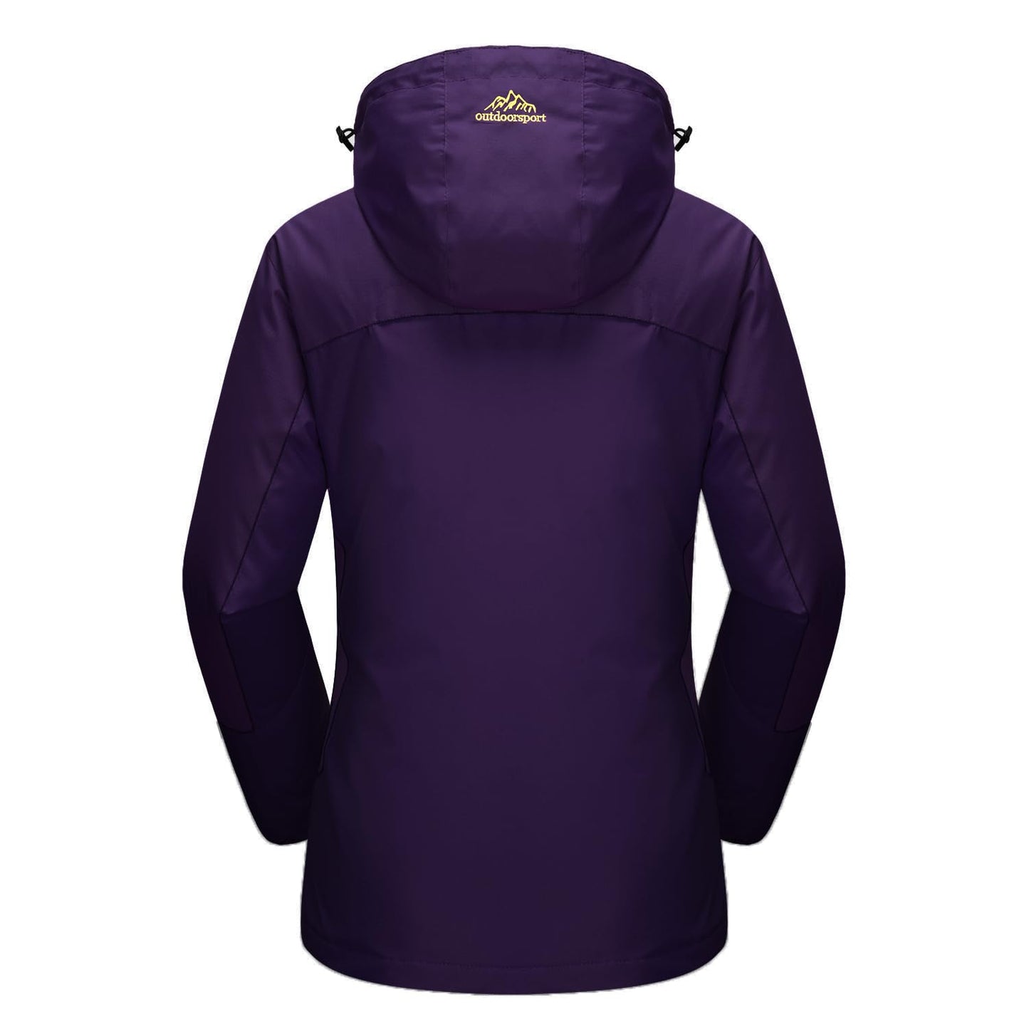 3 en 1 veste pour les femmes veste de Ski imperméable isolé manteaux d'hiver avec capuche polaire doublée veste dames veste de neige veste pourpre