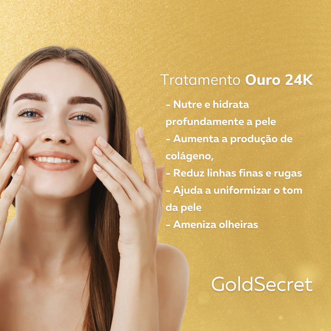 Linha Premium 24k GoldSecret - LAURA ROBERG