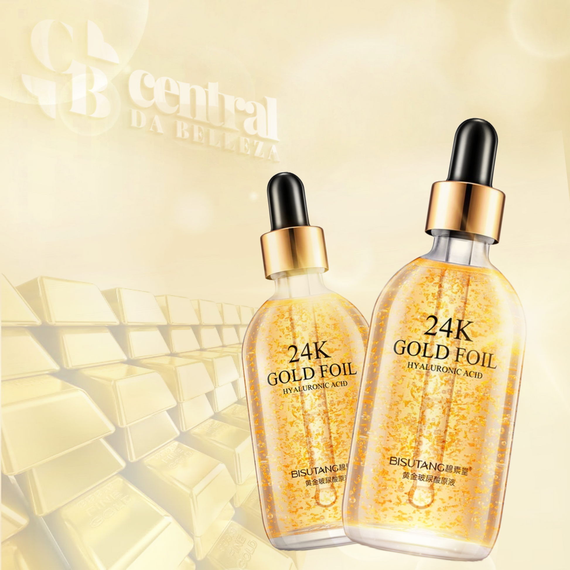 Sérum Rejuvenescedor - HidraGold 24K - LAURA ROBERG