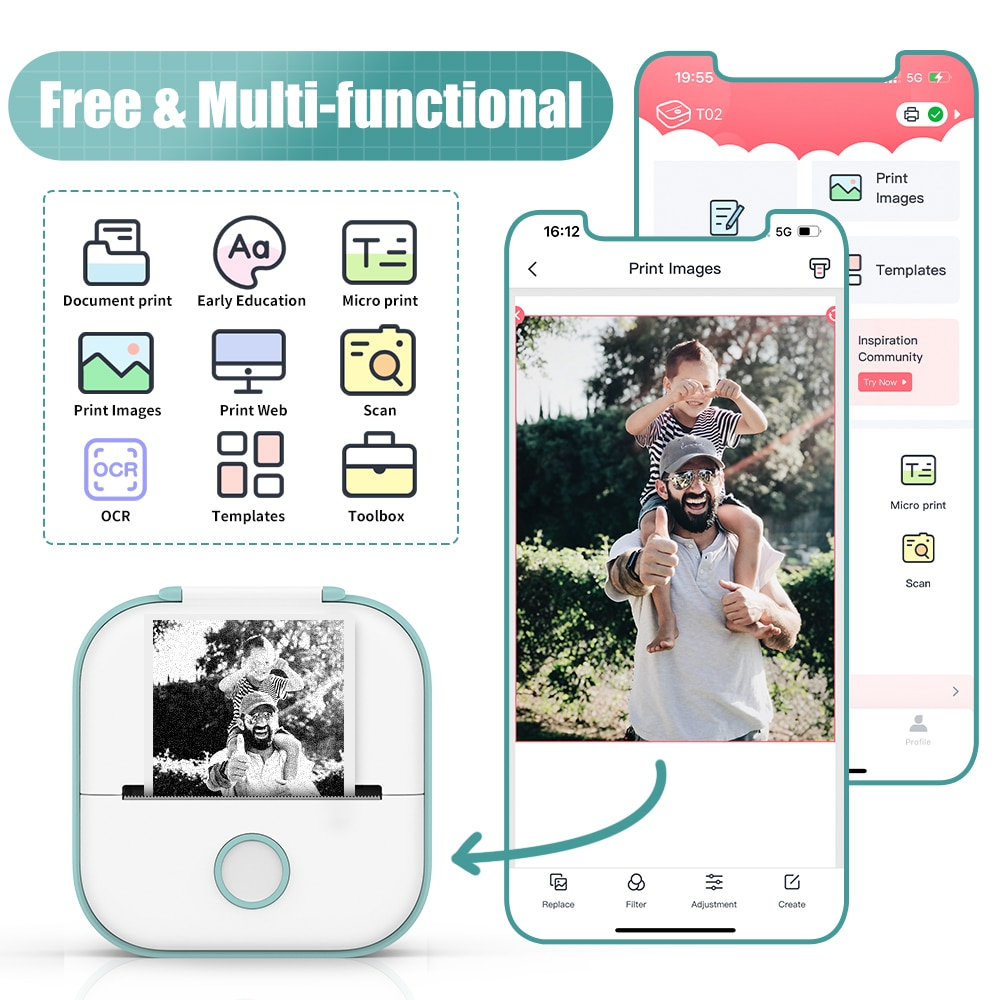 Portable l Printer - LAURA ROBERG