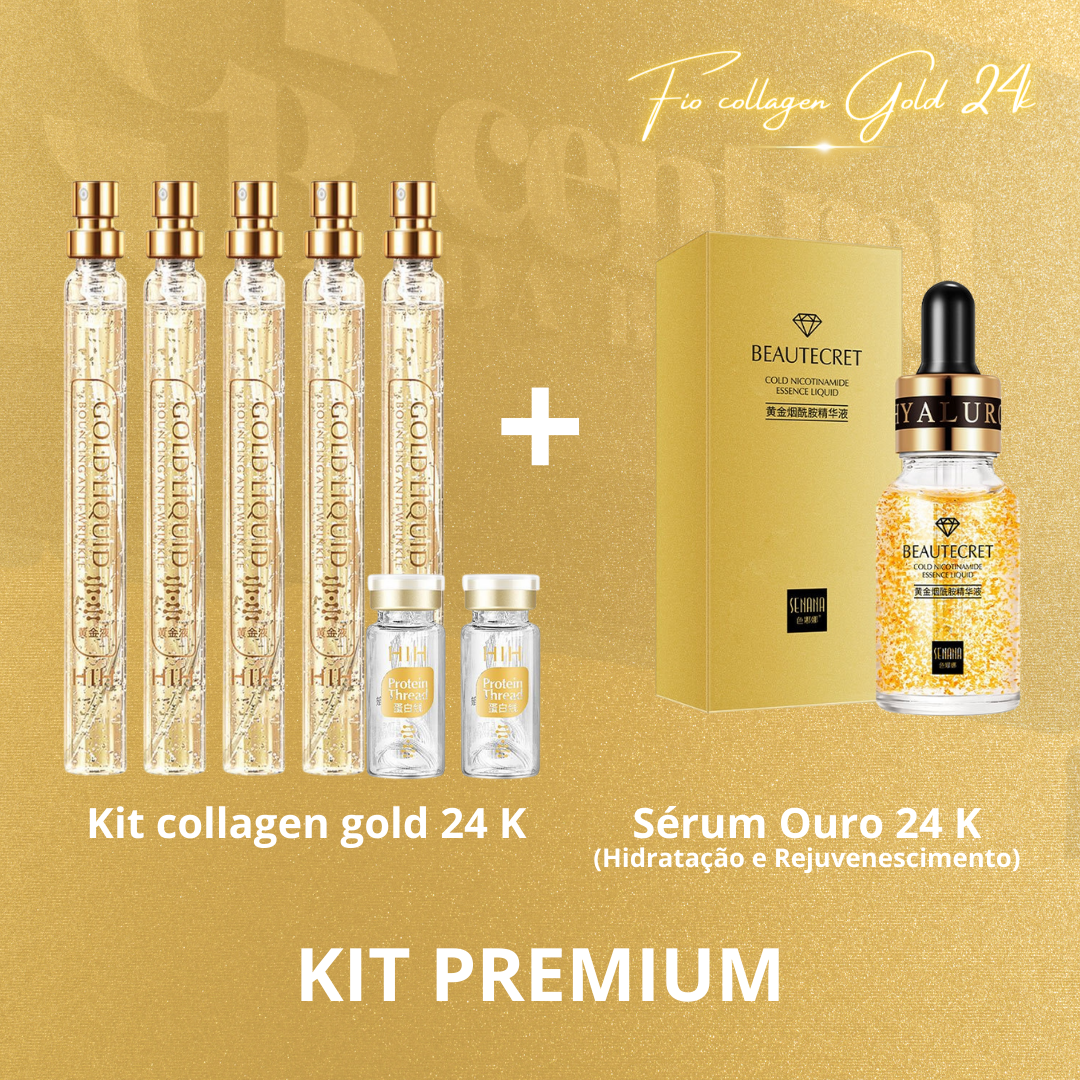 CollagenGold 24K - Efeito Botox - LAURA ROBERG