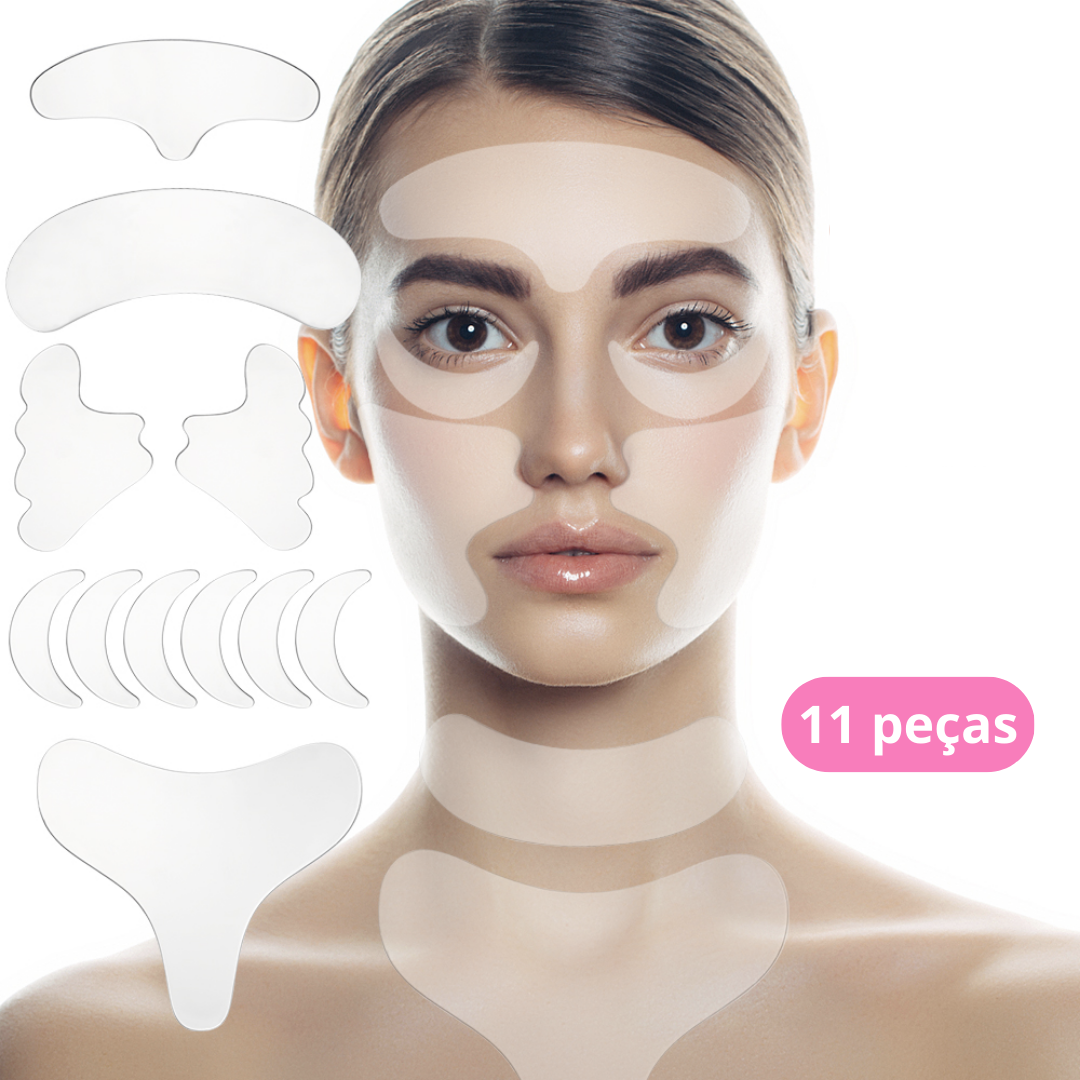 Flex Beauty - Patches reutilizáveis de silicone - LAURA ROBERG