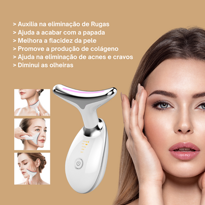SkinLift - Aparelho Facial de Fototerapia para rugas e papada - LAURA ROBERG