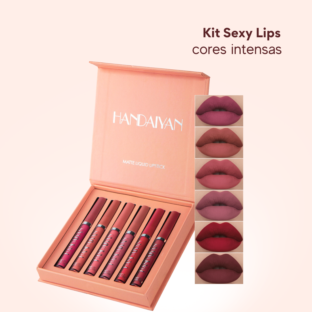 [PROMOÇÃO RELÂMPAGO] Kit Sexy Lips® Premium [PAGUE 3, LEVE 6] - LAURA ROBERG