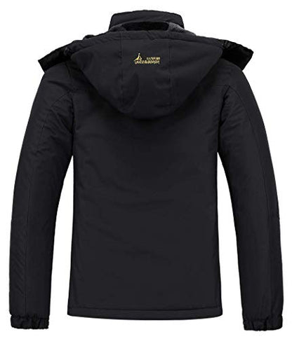 Veste de ski imperméable pour femme Manteau de neige d'hiver chaud Montagne Coupe-vent Veste imperméable à capuche