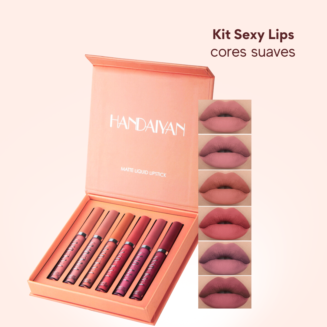 [PROMOÇÃO RELÂMPAGO] Kit Sexy Lips® Premium [PAGUE 3, LEVE 6] - LAURA ROBERG