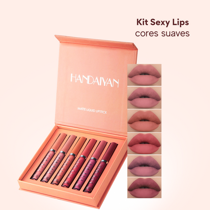 [PROMOÇÃO RELÂMPAGO] Kit Sexy Lips® Premium [PAGUE 3, LEVE 6] - LAURA ROBERG