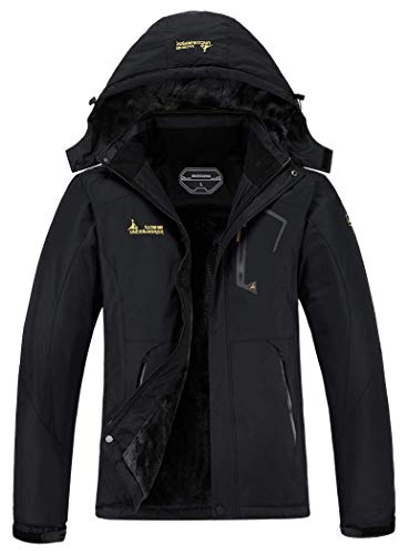 Veste de ski imperméable pour femme Manteau de neige d'hiver chaud Montagne Coupe-vent Veste imperméable à capuche