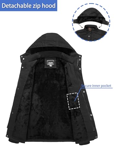 Hommes de Vestes D'hiver Manteau D'hiver Armée Militaire Veste Cargo Veste En Plein Air Veste Coton Manteau À Capuche Army Vestes