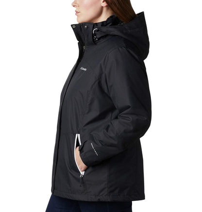 Femme Bugaboo II Polaire Interchange Veste d'hiver, Imperméable et respirante, Noir, Petit