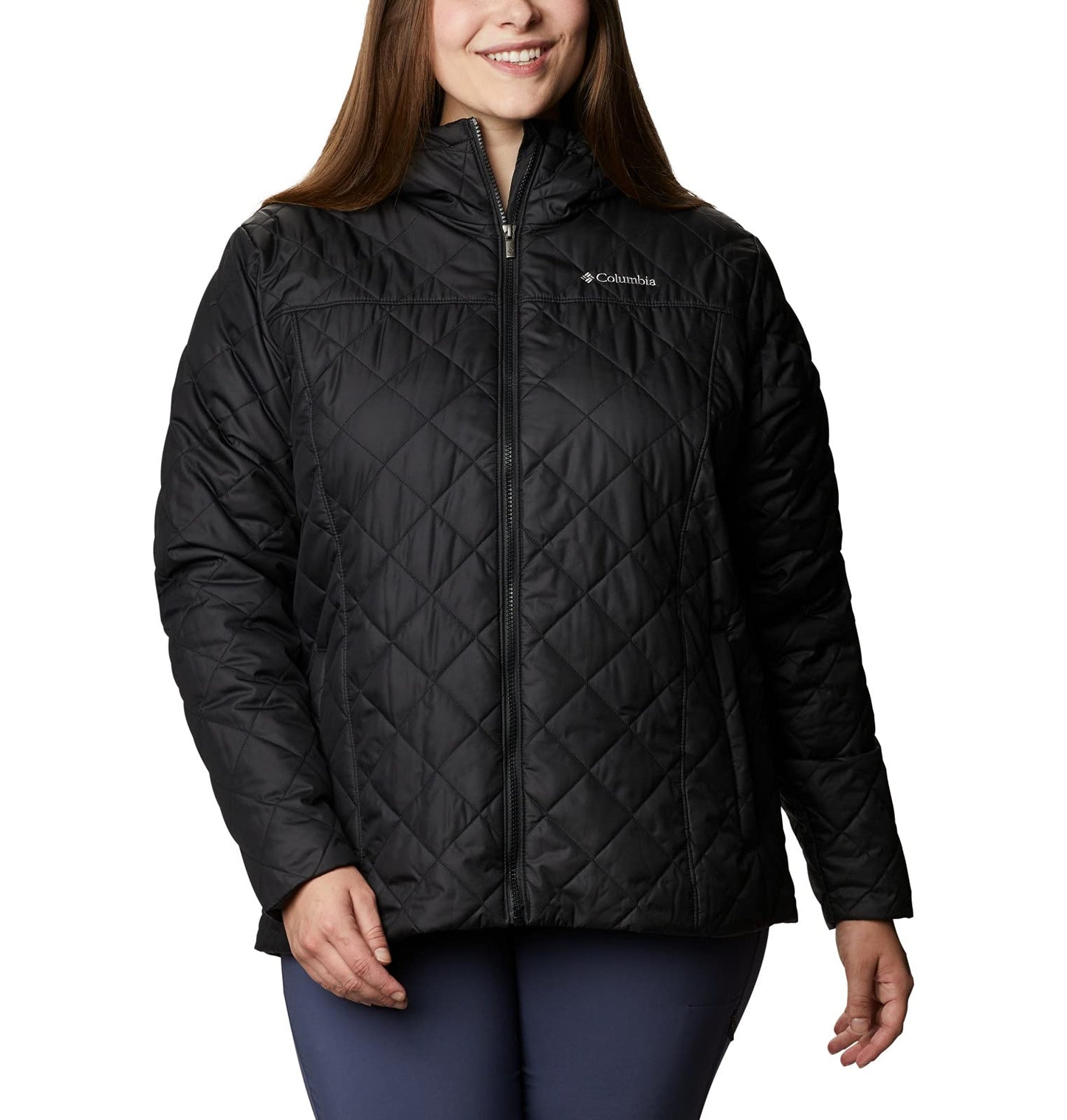 Veste à capuchon Copper Crest Femme, Noir, Moyen