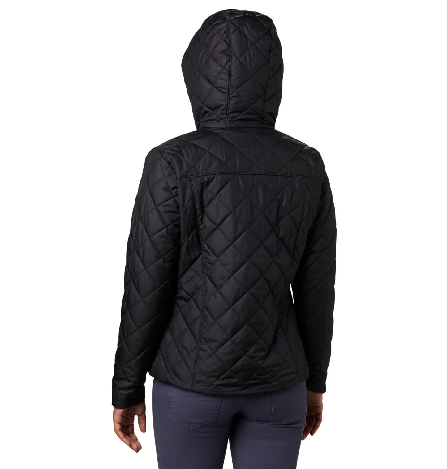 Veste à capuchon Copper Crest Femme, Noir, Moyen