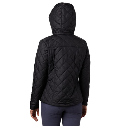 Veste à capuchon Copper Crest Femme, Noir, Moyen