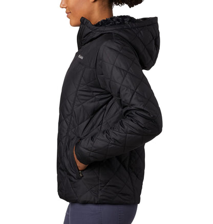 Veste à capuchon Copper Crest Femme, Noir, Moyen