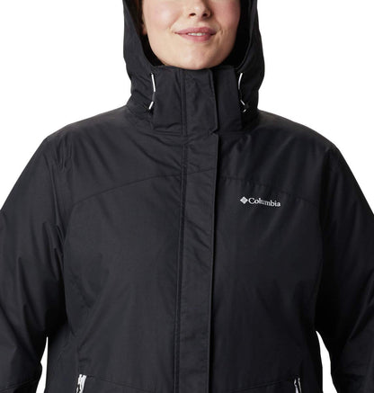 Femme Bugaboo II Polaire Interchange Veste d'hiver, Imperméable et respirante, Noir, Petit