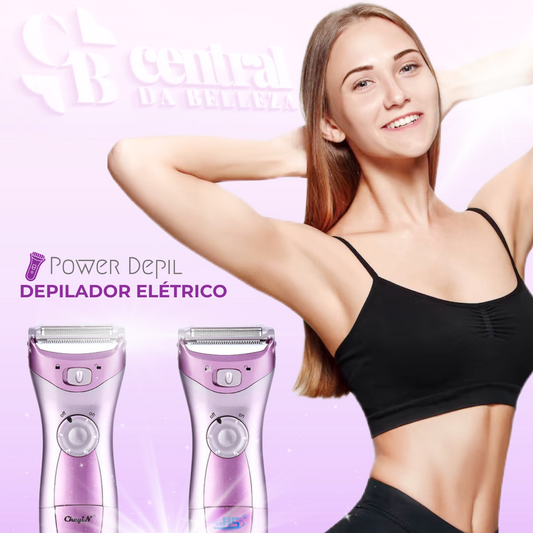 Depilador Elétrico à Prova D'Água - Power Depil - LAURA ROBERG