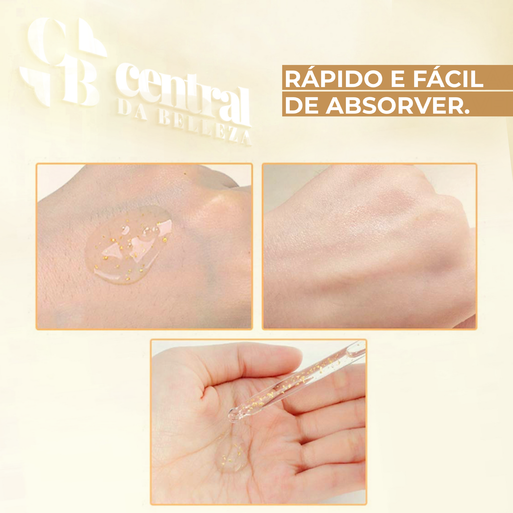 Sérum Rejuvenescedor - HidraGold 24K - LAURA ROBERG