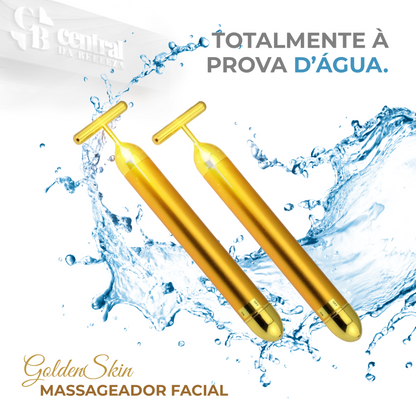 Massageador Facial - GoldenSkin - LAURA ROBERG