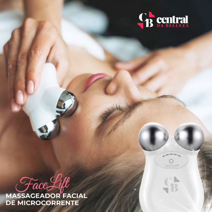 Massageador Facial de Microcorrente - FaceLift - LAURA ROBERG