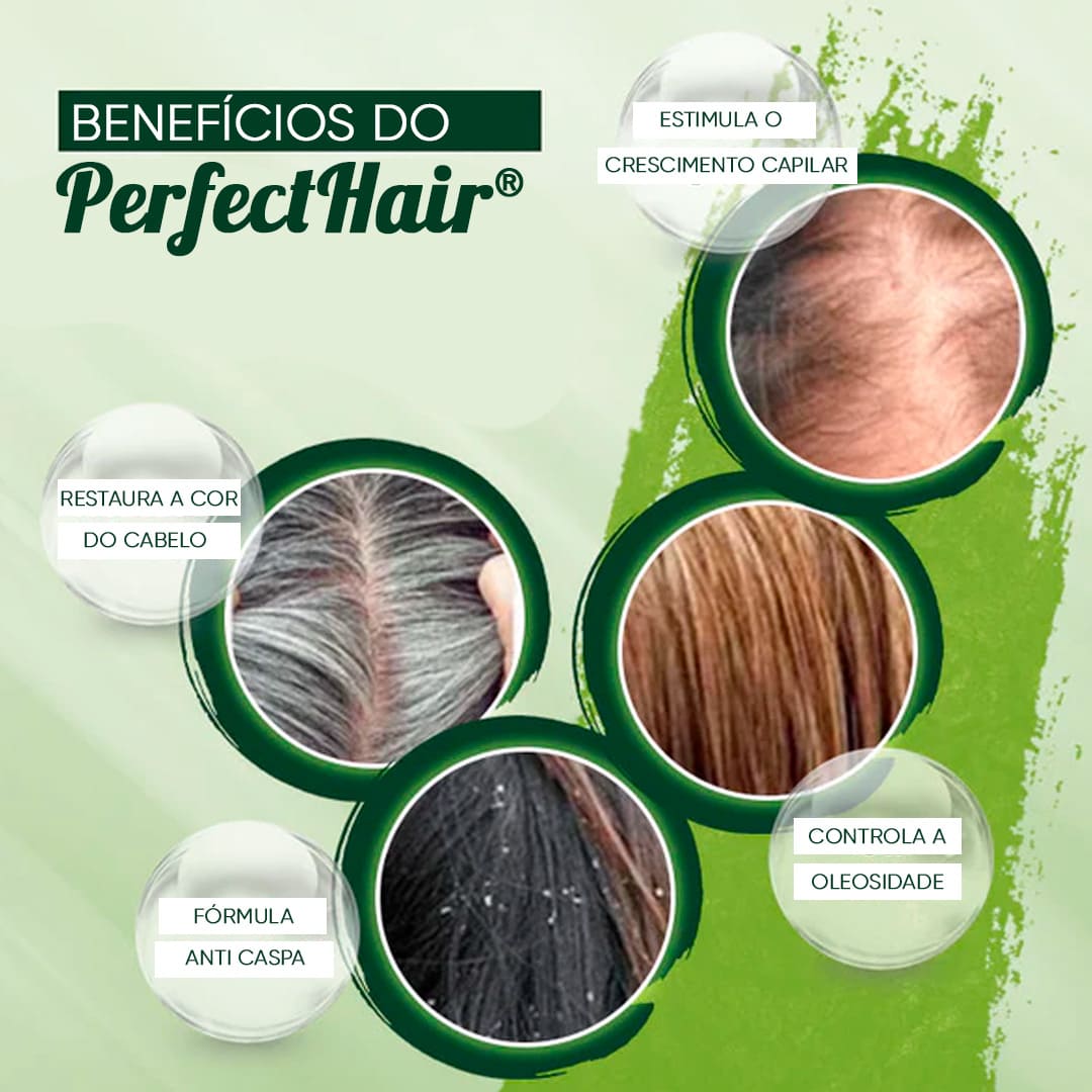 Oferta Relâmpago - Shampoo Rejuvenescedor PerfectHair - LAURA ROBERG