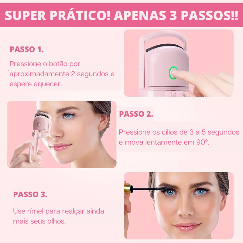 Ultra Cyler - Curvador de Cílios Eletrico - LAURA ROBERG