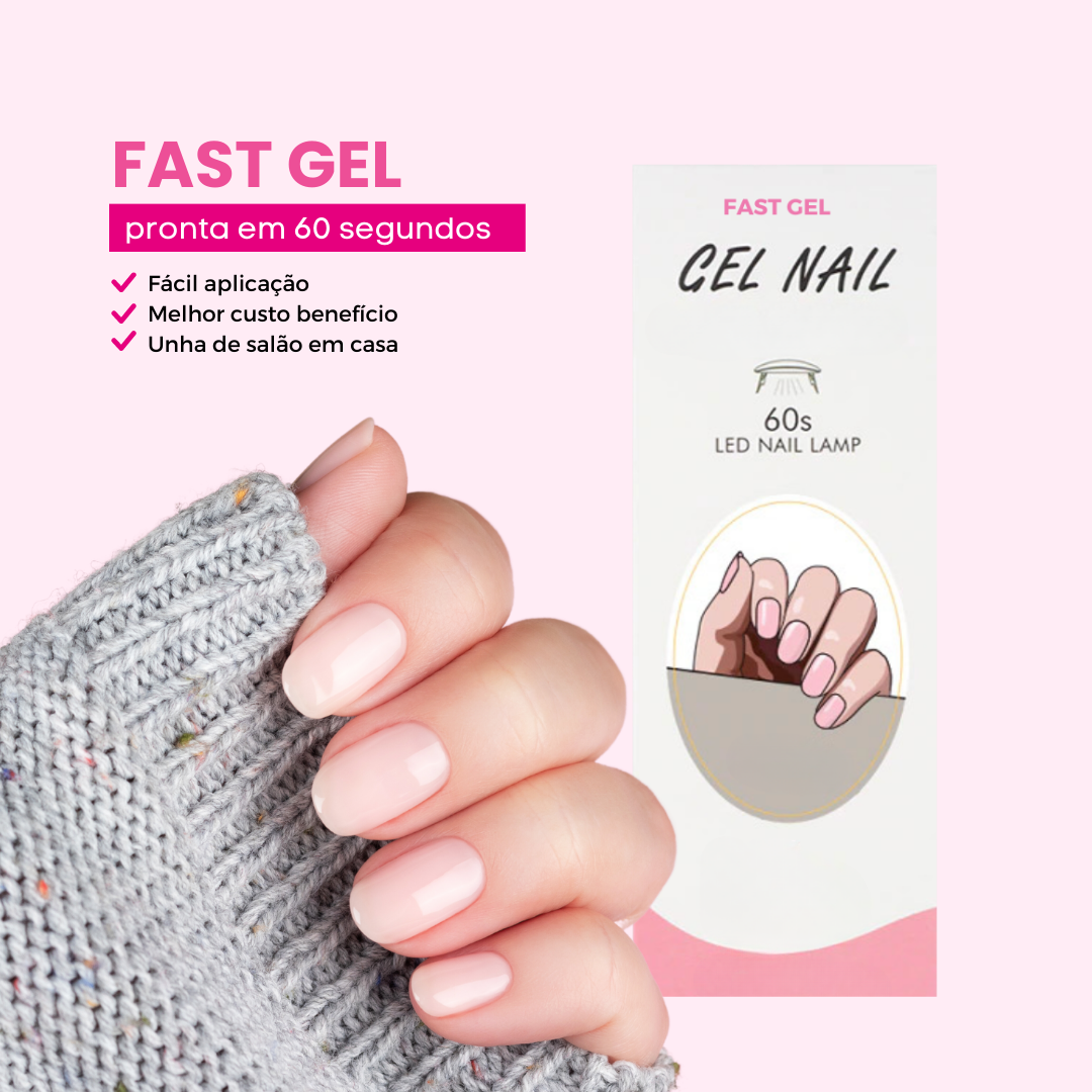 [PROMO] FAST GEL + CANETA UV - LAURA ROBERG