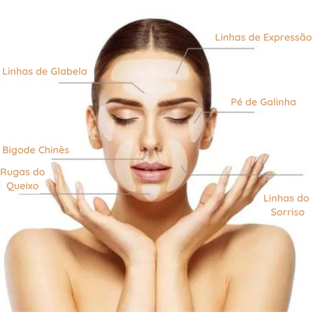 Flex Beauty - Patches reutilizáveis de silicone - LAURA ROBERG