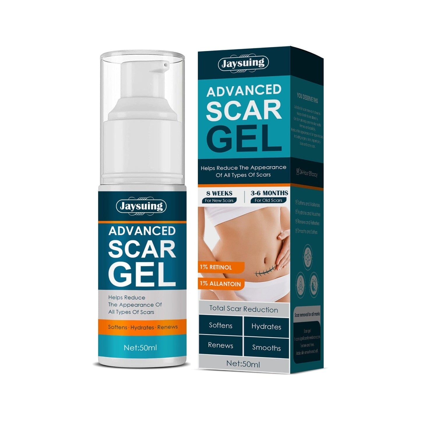Scar - Gel Cicatrizante 100% Avançado - LAURA ROBERG